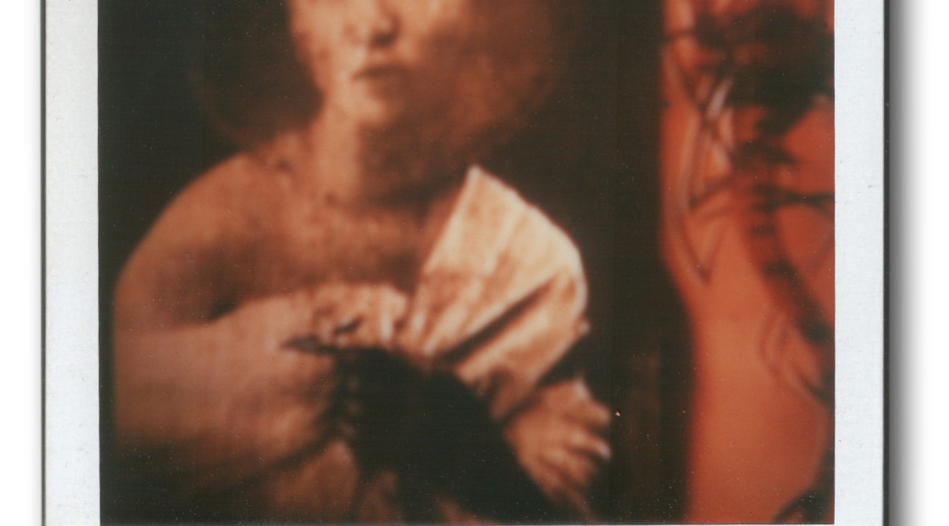 André Werner A Geisha (red II), SX70, polaroid, ca. 1992