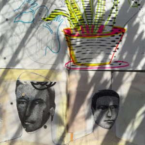Andre Werner | Richard Prince and Sigmar Polke on my balcony #16| June 12 5pm 44