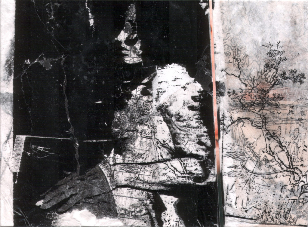 Andre Werner, untitled, phtototransfer/collage, 11 x 16,1 cm (as cibachrome, 200 x 136 cm) 1992